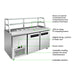 FED Thermaster SCB/15 - Two Door Deluxe Sandwich Bar Fridge 1500mm 550L - image 3
