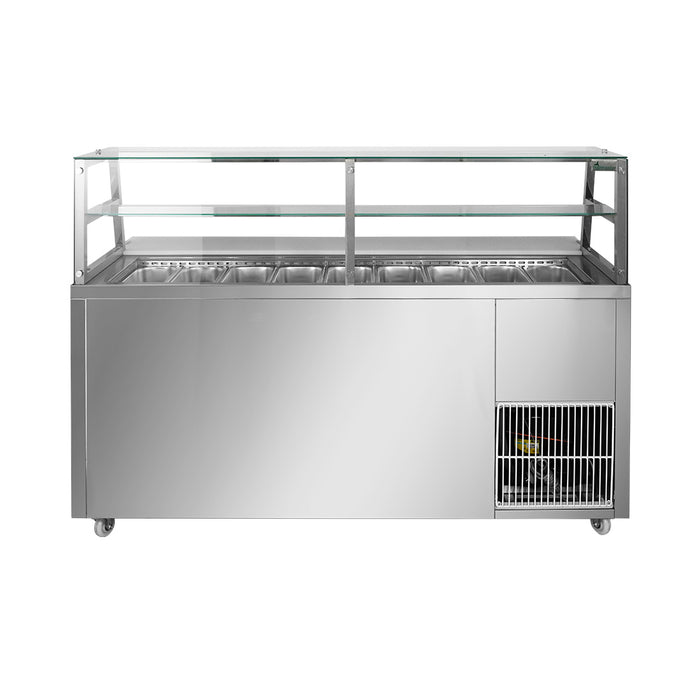 FED Thermaster SCB/18 - Two Large Door Deluxe Sandwich Bar Fridge 1800mm 870L - image 5