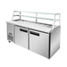 FED Thermaster SCB/18 - Two Large Door Deluxe Sandwich Bar Fridge 1800mm 870L