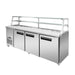 FED Thermaster SCB/21 - Three Door Deluxe Sandwich Bar Fridge 2180mm 1000L