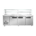 FED Thermaster SCB/21 - Three Door Deluxe Sandwich Bar Fridge 2180mm 1000L - image 4
