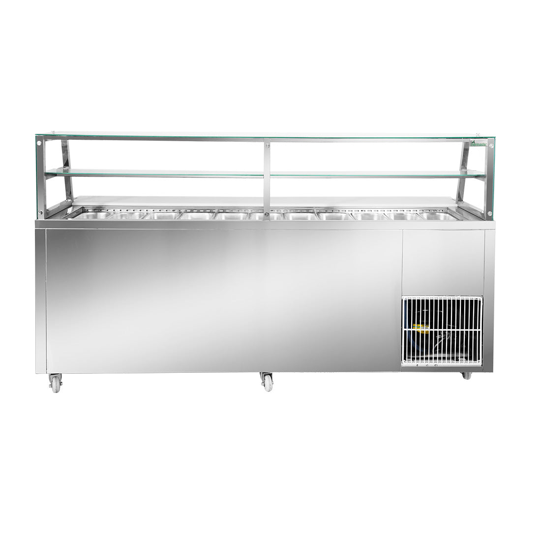 FED Thermaster SCB/21 - Three Door Deluxe Sandwich Bar Fridge 2180mm 1000L - image 5