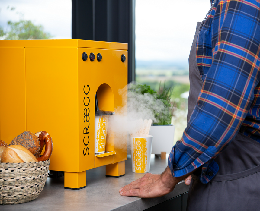 Scraegg Pro SCE-SCRAEGG - Steam Cooker for Scrambled Eggs, Porridge and Soup