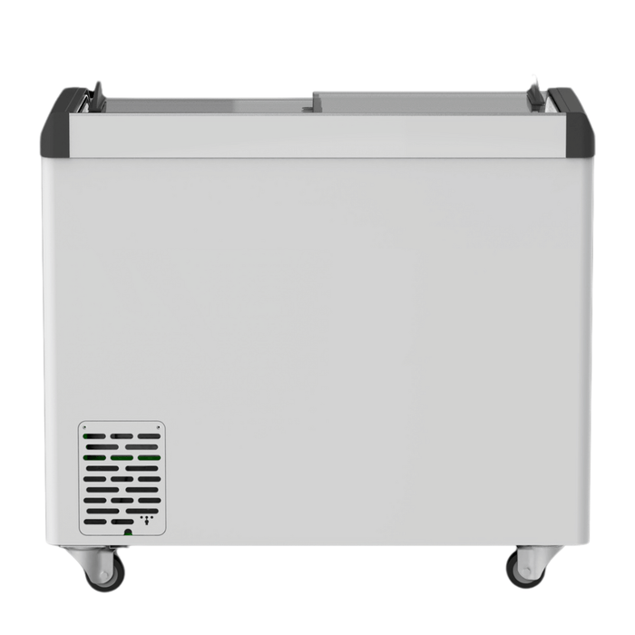 FED Thermaster SD-306K - Glass Sliding Lid Ice Cream Display Freezer 303L - image 3