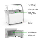 FED Thermaster SD-325P - Gelato Display Freezer 6 x 5L Pans 300L - image 3