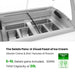FED Thermaster SD-325P - Gelato Display Freezer 6 x 5L Pans 300L - image 5