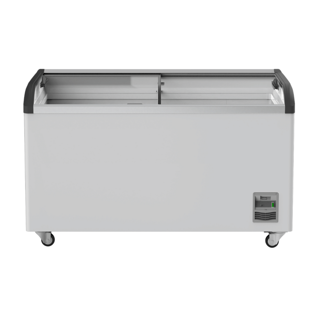 FED Thermaster SD-506K - Glass Sliding Lid Ice Cream Display Freezer 477L