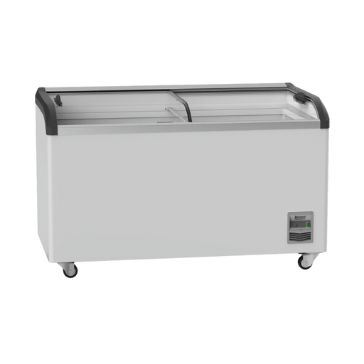 FED Thermaster SD-506K - Glass Sliding Lid Ice Cream Display Freezer 477L - image 2