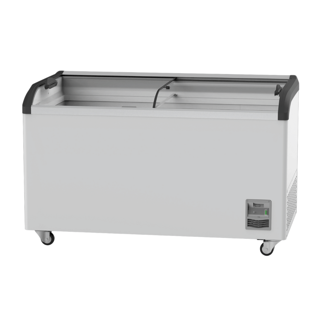 FED Thermaster SD-506K - Glass Sliding Lid Ice Cream Display Freezer 477L - image 3