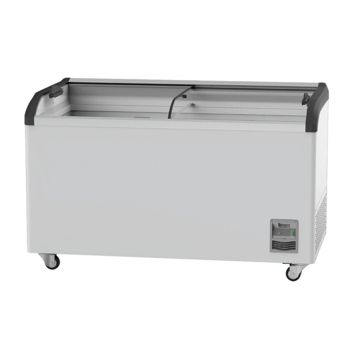 FED Thermaster SD-506K - Glass Sliding Lid Ice Cream Display Freezer 477L - image 3