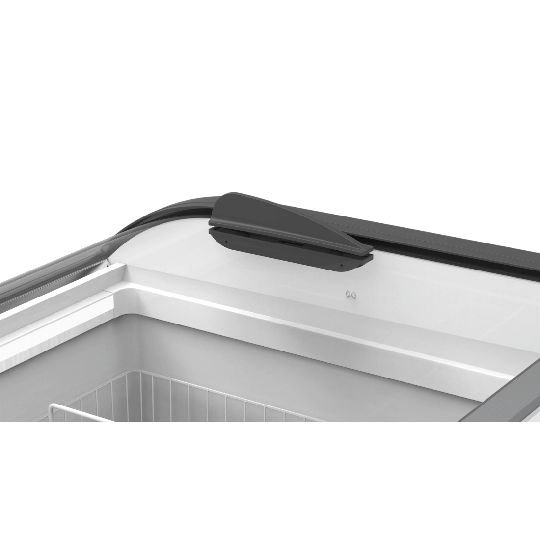 FED Thermaster SD-506K - Glass Sliding Lid Ice Cream Display Freezer 477L - image 5