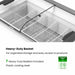 FED Thermaster SD-576K - Glass Sliding Lid Ice Cream Display Freezer 561L - image 6