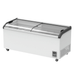 FED Thermaster SD-666K - Glass Sliding Lid Ice Cream Display Freezer 636L