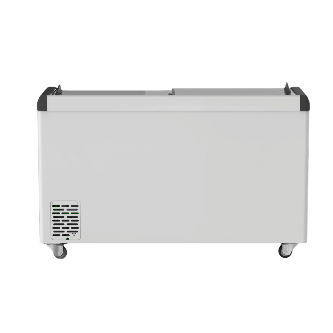 FED Thermaster SD-666K - Glass Sliding Lid Ice Cream Display Freezer 636L - image 2