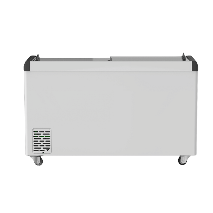 FED Thermaster SD-666K - Glass Sliding Lid Ice Cream Display Freezer 636L - image 2