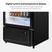 FED Thermaster SDC-343B - Upright Glass Door Drink Fridge Black 343L - image 5