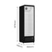 FED Thermaster SDC-343B - Upright Glass Door Drink Fridge Black 343L - image 2
