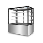 Bonvue FED SF840V - 1200mm 3+1 Tier Square Glass Cake Display