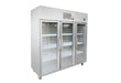 FED Thermaster SFWFG1500 - Full-Width Triple Glass Door Upright Display Freezer 1500L