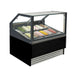 Bonvue FED SGD-12B - 12 Pan Square Glass Gelato Display Freezer