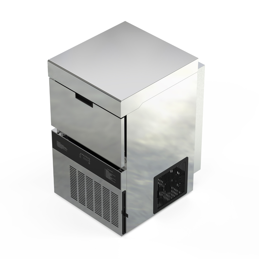 Blizzard SIC-40L - Crystal Square Ice Maker 50mm Cubes 40kg/24hr - image 4