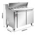 FED Thermaster SLB120 - Two Door Sandwich & Salad Bench Fridge 1200mm 270L - image 2