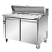 FED Thermaster SLB120 - Two Door Sandwich & Salad Bench Fridge 1200mm 270L