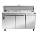 FED Thermaster SLB150 - Three Door Sandwich & Salad Bench Fridge 1500mm 340L - image 4