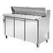 FED Thermaster SLB150 - Three Door Sandwich & Salad Bench Fridge 1500mm 340L