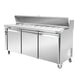 FED Thermaster SLB180 - Three Large Door Sandwich & Salad Bench Fridge 1800mm 390L