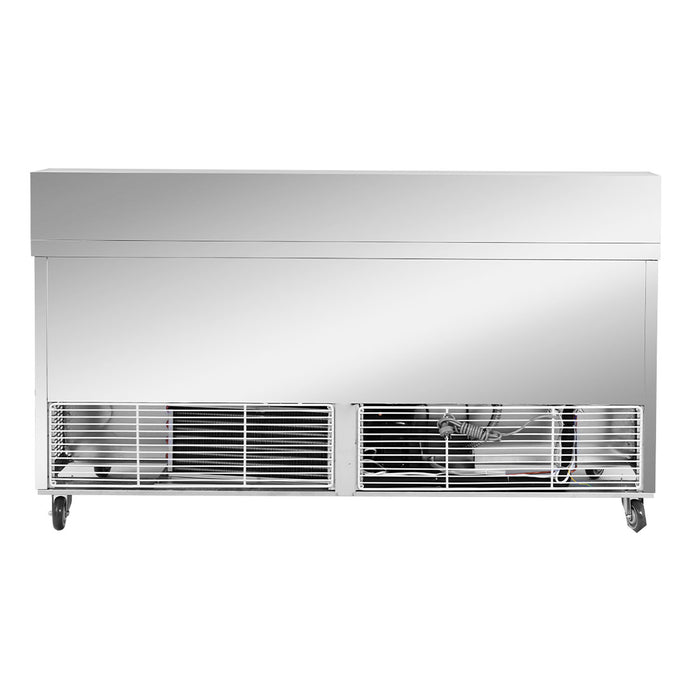 FED Thermaster SLB180 - Three Large Door Sandwich & Salad Bench Fridge 1800mm 390L - image 6
