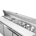 FED Thermaster SLB180 - Three Large Door Sandwich & Salad Bench Fridge 1800mm 390L - image 8