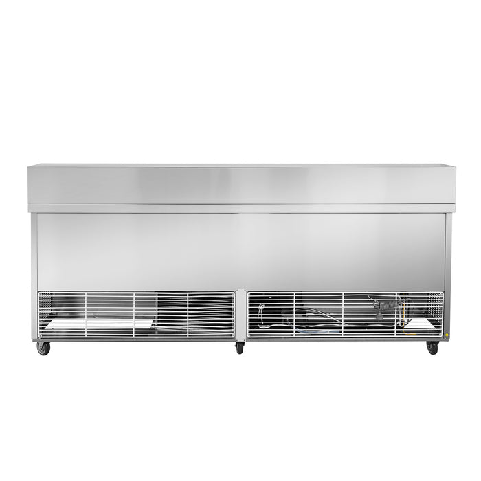 FED Thermaster SLB240 - Four Door Sandwich & Salad Bench Fridge 2400mm 525L - image 5