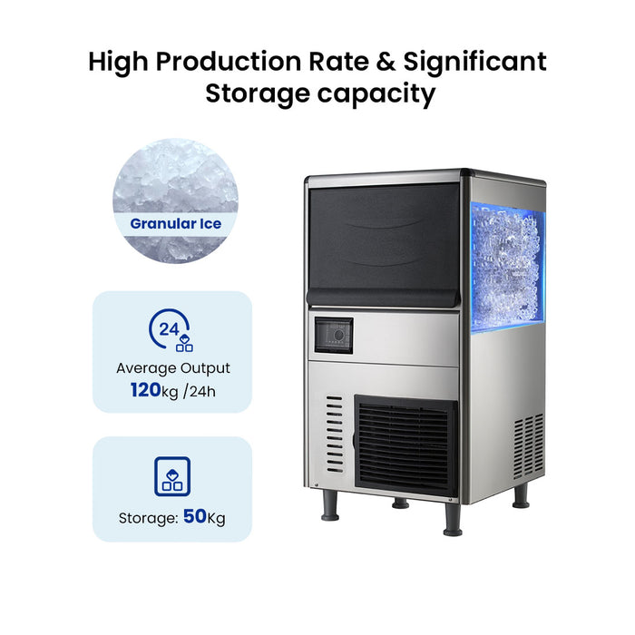 Blizzard SN-128F - Granular Ice Maker 130kg/24hr - image 4