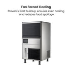 Blizzard SN-068F - Underbench Granular Ice Maker 60kg/24hr - image 4