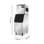 Blizzard SN-145C - Crescent Ice Maker with 140kg Bin 145kg/24hr - image 3