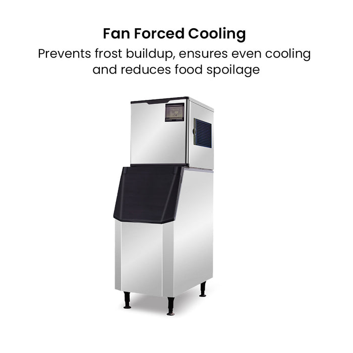 Blizzard SN-145C - Crescent Ice Maker with 140kg Bin 145kg/24hr - image 6