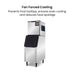 Blizzard SN-145C - Crescent Ice Maker with 140kg Bin 145kg/24hr - image 6