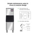 Blizzard SN-145C - Crescent Ice Maker with 140kg Bin 145kg/24hr - image 7