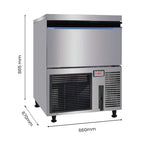 Blizzard SN-200P - Under-Counter Large Cube Ice Maker 80kg/24hr - image 2