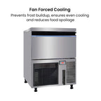 Blizzard SN-200P - Under-Counter Large Cube Ice Maker 80kg/24hr - image 4