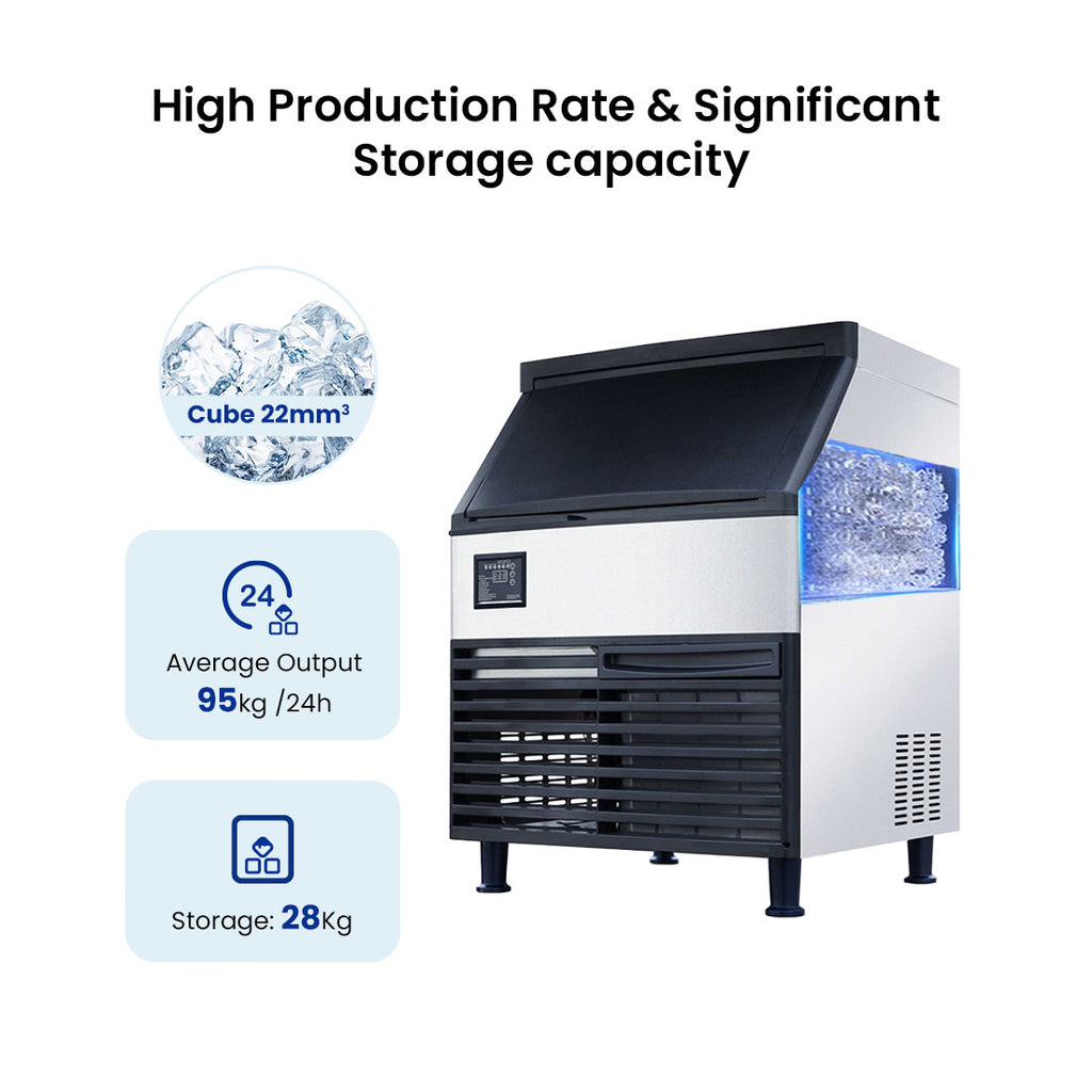 Blizzard SN-210P - Self-Contained Ice Maker 90kg/24hr - image 4