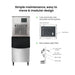 Blizzard SN-258N - Nugget Chewblet Ice Maker 250kg/24hr - image 6