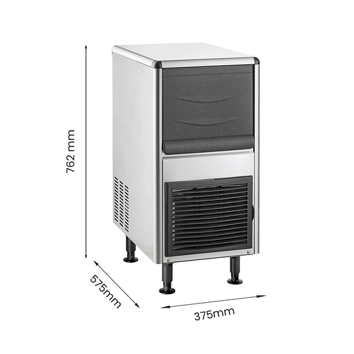 Blizzard SN-25C - Underbench Bullet Ice Maker 25kg/24hr - image 2