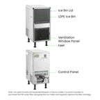 Blizzard SN-25C - Underbench Bullet Ice Maker 25kg/24hr - image 3