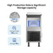 Blizzard SN-25C - Underbench Bullet Ice Maker 25kg/24hr - image 4