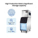 Blizzard SN-280C - Crescent Ice Maker with 200kg Bin 280kg/24hr - image 5