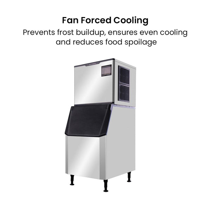 Blizzard SN-280C - Crescent Ice Maker with 200kg Bin 280kg/24hr - image 6