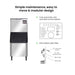 Blizzard SN-280C - Crescent Ice Maker with 200kg Bin 280kg/24hr - image 7
