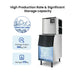 Blizzard SN-700P - Ice Cube Maker with 170kg Bin 315kg/24hr - image 4